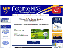 Tablet Screenshot of corridornine.org
